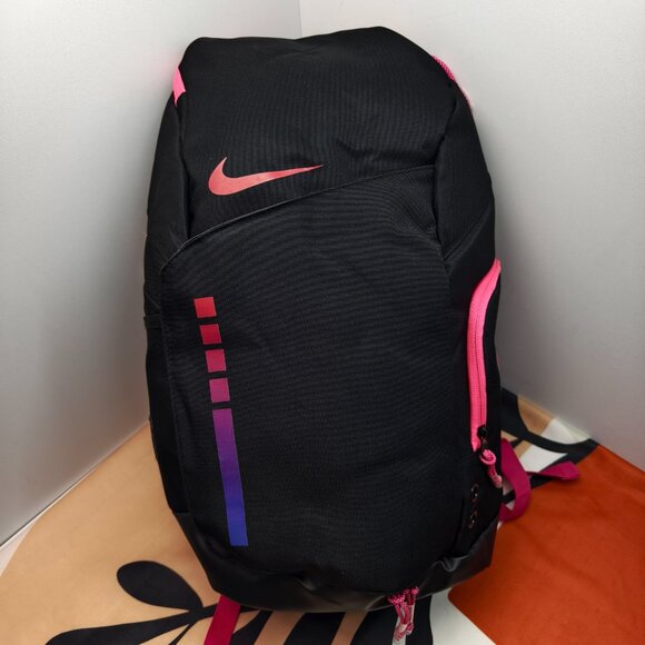 NWT Nike basketball backpack air cushion backpack large capacity bag - Picture 2 of 7